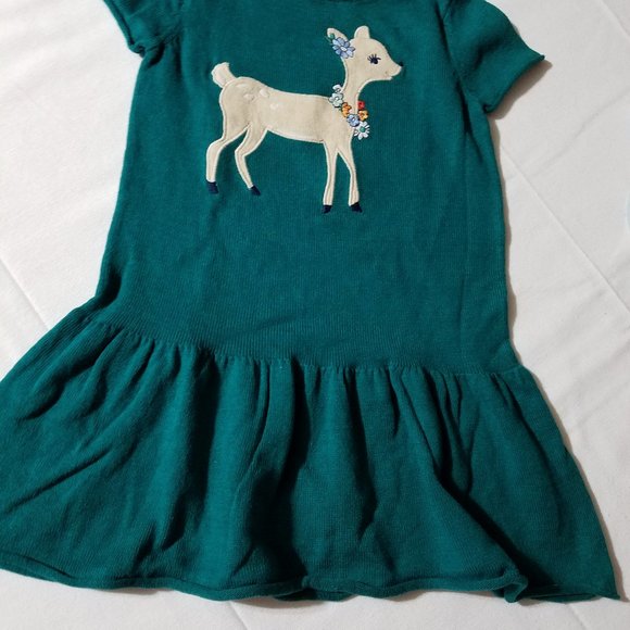 Crazy 8 Forest Magic 3T Sweater Dress NWT. - Picture 2 of 4